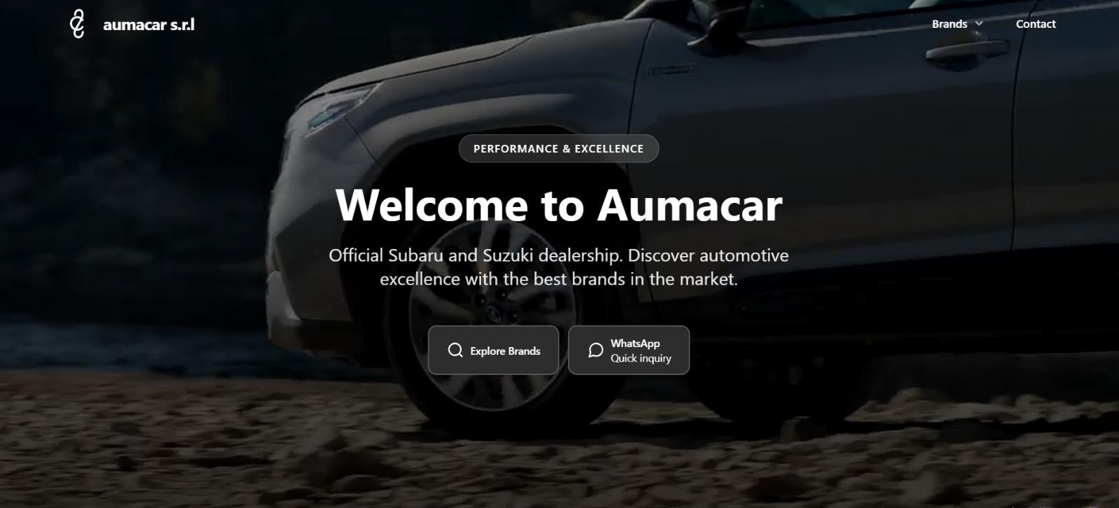 Página Web para Concesionario de Autos